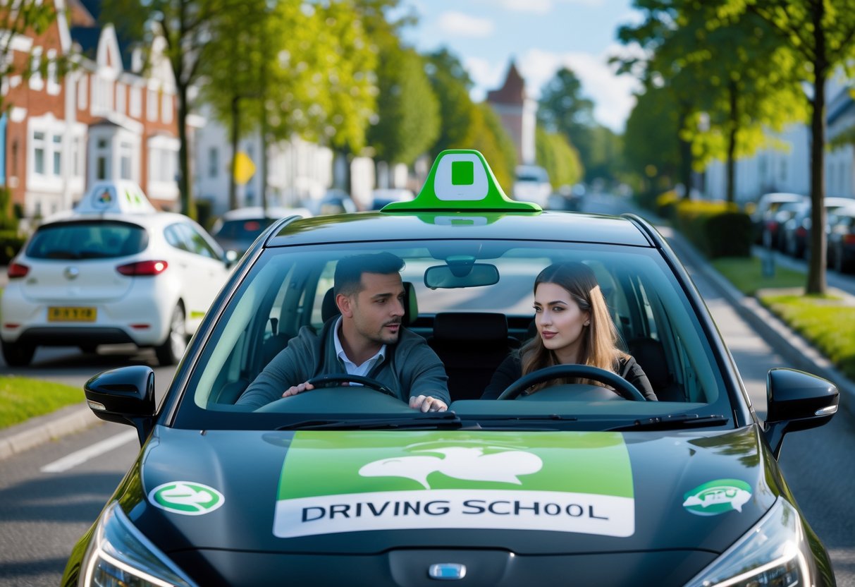 Saadan laerer du miljorigtig koersel hos en koereskole i Gentofte